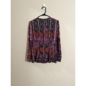 Nanette Lepore 100% silk tunic blouse size 4